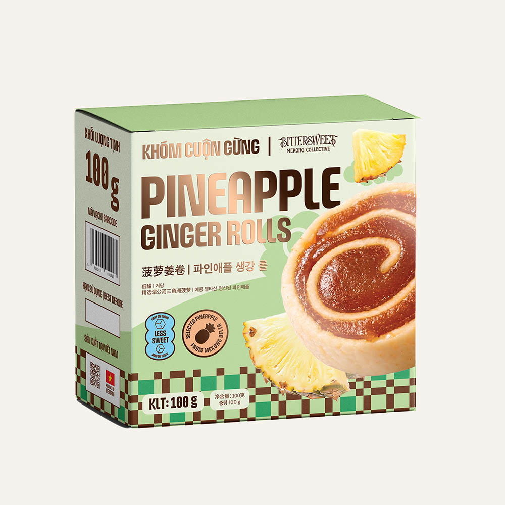 PINEAPPLE GINGER ROLLS