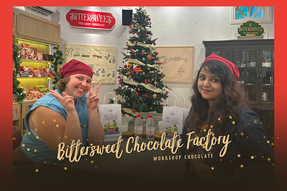 Celebrate the holiday season at Bittersweet Chocolate Factory, where festive moments and chocolate-making experiences bring people together.